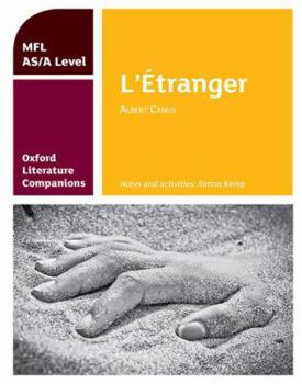 Paperback Oxford Literature Companions L'etranger Book