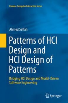 Patterns of Hci Design and Hci Design of Patterns: Bridging Hci Design and Model-Driven Software Engineering