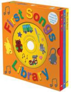 Hardcover First Songs Library: Over 50 Songs! Includes 3 Books with a CD Book