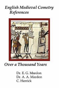 Paperback English Medieval Cometry References Over a Thousand Years Book