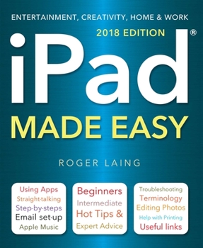 Paperback iPad Made Easy (2018 Edition) Book