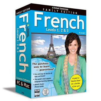 DVD-ROM Instant Immersion French Family Edition 1-2-3 [French] Book