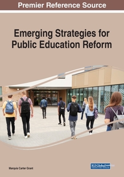 Paperback Emerging Strategies for Public Education Reform Book