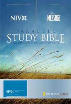 Hardcover Message Parallel Study Bible-PR-NIV/MS-Numbered Book