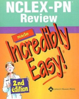 Paperback NCLEX-PN Review Made Incredibly Easy [With CDROM] Book