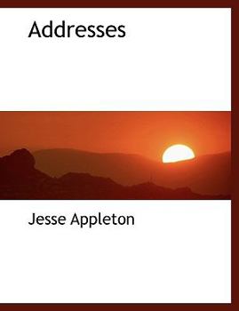 Paperback Addresses [Large Print] Book