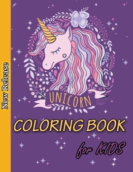 Unicorn Coloring Book for Kids: Ages 4-8, A Fun Kids Activity Book, Unicorn Coloring, Unicorn Kids Book, Children Coloring Books