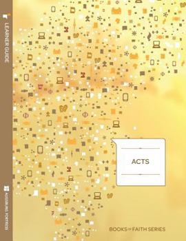 Paperback Acts Learner Guide; Books of Faith Series Book