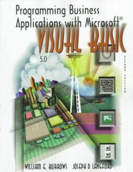 Paperback Programming Business Applications with Visual Basic Book