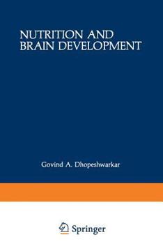 Paperback Nutrition and Brain Development Book