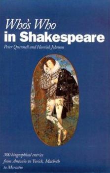 Paperback Who's Who in Shakespeare Book