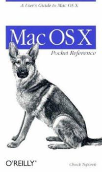 Paperback Mac OS X Pocket Reference: A User's Guide to Mac OS X Book