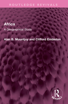 Paperback Africa: A Geographical Study Book