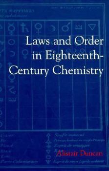 Hardcover Laws and Order in Eighteenth-Century Chemistry Book