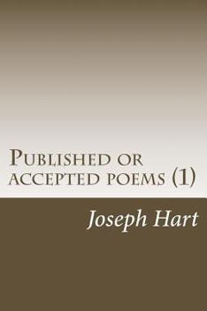 Paperback Published or accepted poems (1) Book