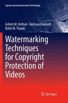 Paperback Watermarking Techniques for Copyright Protection of Videos Book