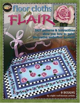 Paperback Floor Cloths with Flair (Leisure Arts #22538) Book