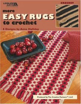 Paperback More Easy Rugs to Crochet (Leisure Arts #4587) Book