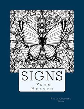 Paperback Sign From Heaven Adult Coloring Book