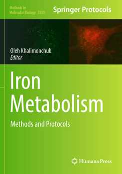 Paperback Iron Metabolism: Methods and Protocols Book