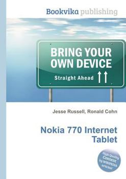 Paperback Nokia 770 Internet Tablet Book