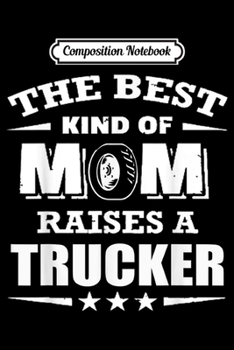 Composition Notebook: Trucker's Wife He's On The Road  Journal/Notebook Blank Lined Ruled 6x9 100 Pages