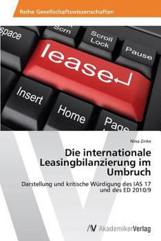 Paperback Die internationale Leasingbilanzierung im Umbruch [German] Book