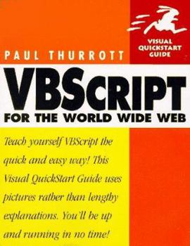 Paperback VBScript for the World Wide Web Book
