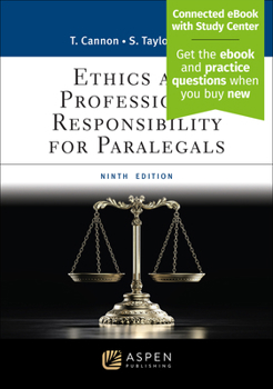 Paperback Ethics and Professional Responsibility for Paralegals: [Connected eBook with Study Center] Book