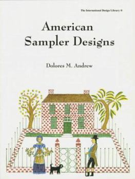 Paperback American Sampler Designs (International Design Library) Book
