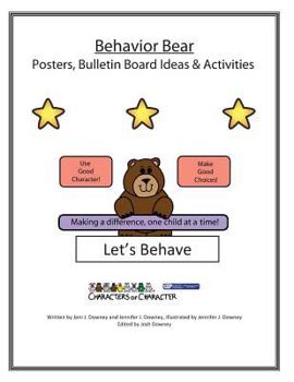 Paperback Behavior Bear Posters and Bulletin Board Ideas and Activities Book