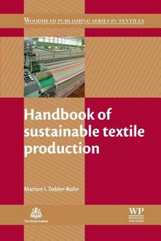 Paperback Handbook of Sustainable Textile Production Book