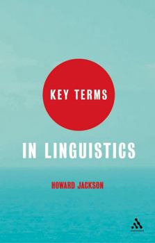 Paperback Key Terms in Linguistics Book