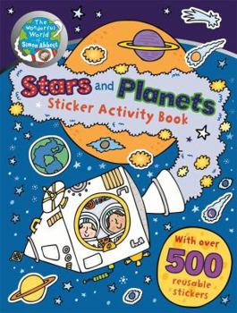 Paperback The Wonderful World of Simon Abbott: Stars and Planets Sticker Activity Book