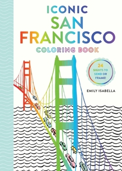 Paperback Iconic San Francisco Coloring Book