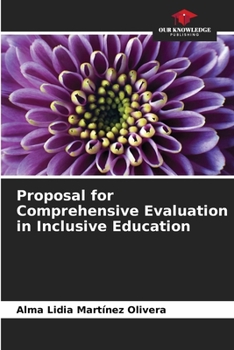 Paperback Proposal for Comprehensive Evaluation in Inclusive Education Book