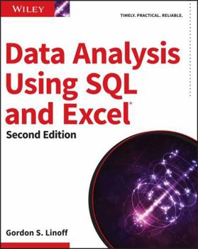 Paperback Data Analysis Using SQL and Excel Book