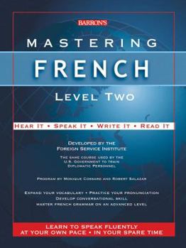 Paperback Mastering French, Level 2 Book