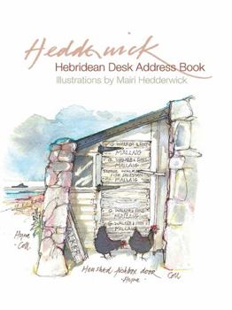Hardcover Hebridean Desk Address Book