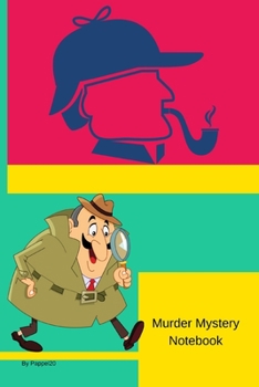 Paperback Murder Mystery Notebook Book