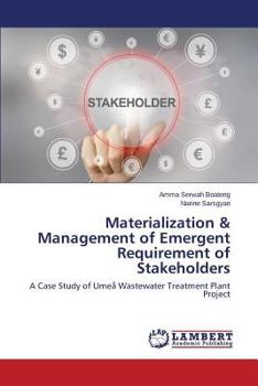 Paperback Materialization & Management of Emergent Requirement of Stakeholders Book