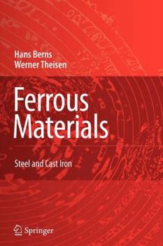 Paperback Ferrous Materials: Steel and Cast Iron Book