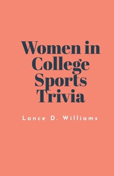 Paperback Women in College Sports Trivia Book