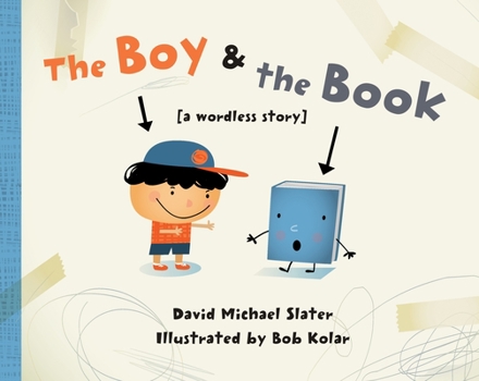 Hardcover The Boy & the Book: [A Wordless Story] Book