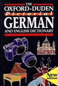 Paperback The Oxford-Duden Pictorial German-English Dictionary Book