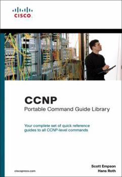 Hardcover CCNP Portable Command Guide Library Book
