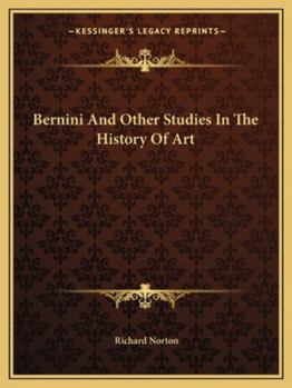 Paperback Bernini And Other Studies In The History Of Art Book