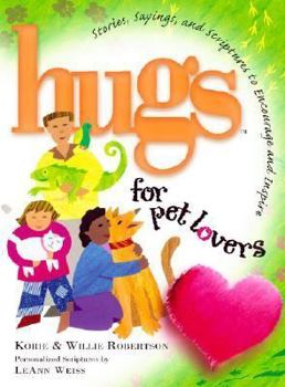 Hardcover Hugs for Pet Lovers Book