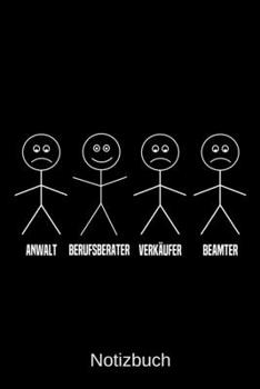 Anwalt Berufsberater Verkäufer Beamter: A5 Notizbuch für alle Berufsberater | Liniert 120 Seiten | Geschenk/Geschenkidee zum Geburtstag | Weihnachten | Vatertag | Ostern | Namenstag (German Edition)