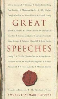 Hardcover Great Speeches Book